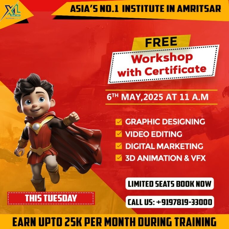Free Career-Oriented Multimedia Workshop with Certificate